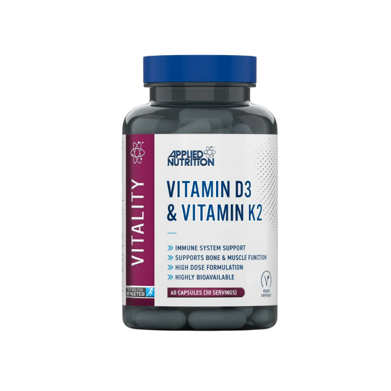 Vitality Vitamin D3 & Vitamin K2 60 CAP